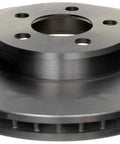Raybestos 780255R professional-grade vented disc brake rotor with center bore and four mounting holes