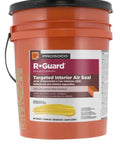 Professional Grade Interior Air Sealant Kicks Drafts To The Curb And Locks Warmth In Along Wall Ceiling Floor Joints Yellow 5 Gallon Big Bucket