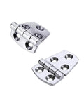 Heavy Duty Marine Flush Hatch Hinge Pair With Fasteners Built From 316 Stainless Steel Shortside Hinges For Boat Compartments And Doors