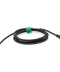 M12 A Coded 4 Pin Female Sensor Cable For Actuator Encoder To Bare Wire Lead 2m coiled with connector visible