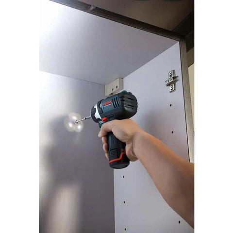 12V Max Quarter-Inch Hex Impact Driver Bare Tool Ultra Compact 5.4-Inch Head Lightweight 1.8 Lbs Delivers 930 In-Lbs Torque High-Speed 0-3100 IPM No Battery Perfect For Tight Spaces And Quick Jobs