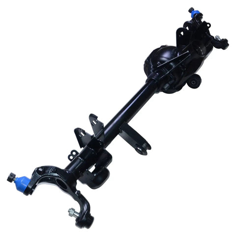 Beefed-Up Dana 30 Front Axle Housing Replacement For Jeep Wrangler JK 2008-2015 3.6L 3.8L V6 3.21 Axle Ratio Fits 68004068AA 68004068AB 68004068AC High-Strength Steel Construction Easy Install, black steel axle housing