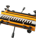 Dead On Precision Dovetail Router Jig With Half Inch Template And Twelve Inch Guiding Rail, durable aluminum steel construction.