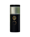 Top Shelf Manual Coffee Bean Grinders Featuring Antistatic Powder Cleaner And Precision Spray Kickin It Smooth Daily Straight Up Fresh Grounds Set In Black Plus White, sleek black and clear hand spray tool.