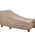 Waterproof Patio Chaise Lounge Chair Cover Heavy Duty Outdoor Protector With Dual Air Vents 68L X 30W X 30H Inches