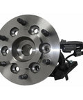 Front Right Wheel Hub And Bearing Assembly With ABS Sensor, Steel Build, 6 Lug, 4WD, Passenger Side Fit For Chevy Colorado GMC Canyon And Isuzu I-370 From 2004 To 2008, Durable Front Wheel Hub Replacement