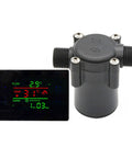 Compact Micro Water Flow Generator With Display G1 Half Inch Male Thread Hydro Turbine For DC Charging and LED Display