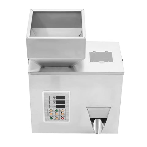 Top Tier Automatic Powder Filling Machine With Precise 0.2g Accuracy And Fast 2 To 5 Second Dispensing Speed showing digital controls and stainless steel build.