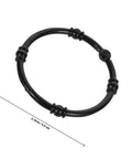 Heavy Duty Zinc Alloy Shower Curtain Rings Set, Black Hanging Hooks With Smooth Glide O Rings, No Snag, Easy Mount for Bathroom Rods