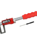 Digital Brake Caliper 0-150mm LCD Electronic Vernier Gauge with a clear display for precise brake measurements.