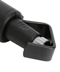 Close-up of ASHATA Adjustable Cable Stripper Tool for Round Wire Jacket Slitter showing the tuning dial and handle.