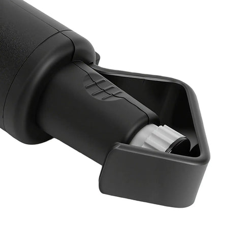 Close-up of ASHATA Adjustable Cable Stripper Tool for Round Wire Jacket Slitter showing the tuning dial and handle.