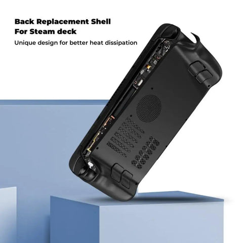 Premium Beefed Up Replacement Back Plate Shell Cover For Steam Deck And Steam Deck OLED with Cooling Vent