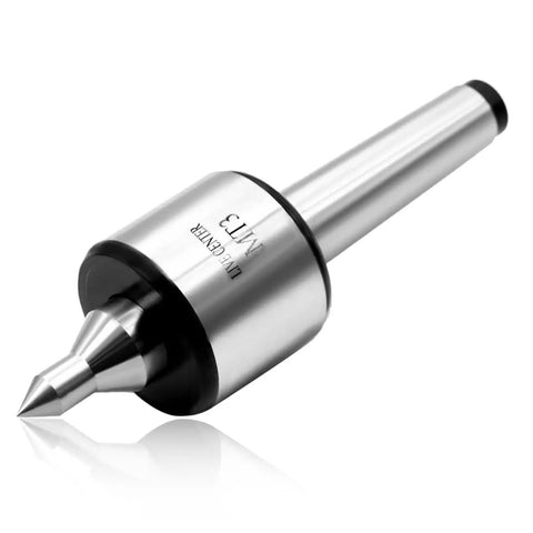 MT3 60 Degree CNC Revolving Live Center High Precision 0.0002 Inch For Lathe Wood And Metal Turning, Carbon Steel Construction