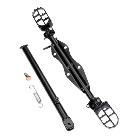 Heavy Duty Foot Peg Mount Bracket Bar For Pit Dirt Bikes 110cc 125cc 140cc Off Road Motorcycle Aluminum Footrest fits