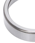 Close-up of a Cr steel alloy ring from Heavy Duty Marine Trailer Bearing Kit With Seals For One And One Sixteenth Inch Axles
