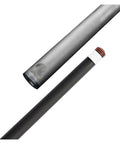Deadly Accurate Aviation Grade Carbon Fiber 3 Cushion Pool Cue with matte black shaft and pre-loaded tip for precise shots.
