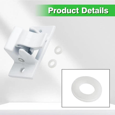 RV Awning Mounting Bracket Replacement Set for Bottom Arm, Heavy Duty Steel and Aluminum Construction, Includes 3 Pieces