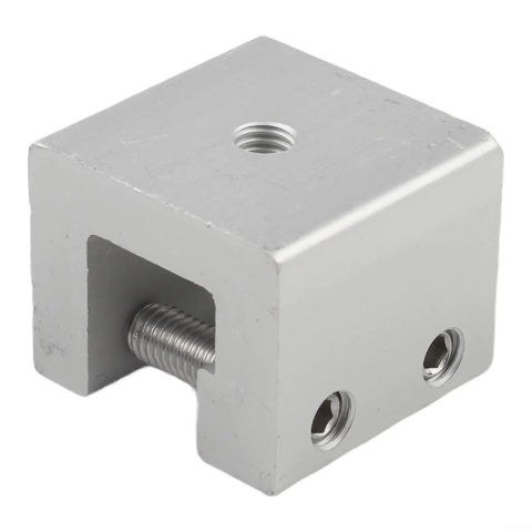 Heavy Duty Aluminum Standing Seam Clamps Kit For Solar Panel Mounting with a close-up of the aluminum seam clamp.