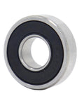 Sick 608 RS Bimetal Hybrid Ceramic Ball Bearings 9x22x7mm ABEC-1 Precision Shield, showing a close-up of the black shielded design.