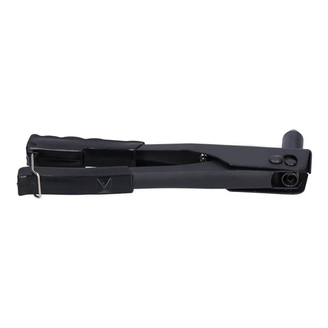 LIYJTK Portable Rivet Gun Set Kit Efficient Hand Tool For Metal And Leather Fastener With Anti-Slip Handle Fits 3/32 1/8 5/32 And 3/16 Inch Nuts Quickly, black folding hand tool