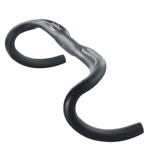 Aero Drop Bar Road Bike Handlebar 31.8mm Clamp 420mm Length AL7075 Aluminum bent for low air resistance and smooth control.