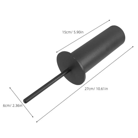Weight Stack Extender Pin For Exercise Machines With Spring Collar And Locking Clip Durable Steel Gym Accessory