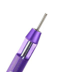 Pro Grade M4 0.7 Thread Repair Kit With Stainless Steel Wire Thread Inserts And Installation Tools For Auto Repair Complete Set With Drill Tap And Wire Inserts Easy Storage Durable Heavy Duty Fix, purple insert tool