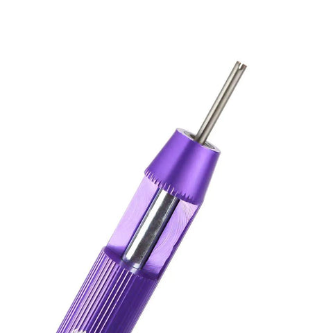 Pro Grade M4 0.7 Thread Repair Kit With Stainless Steel Wire Thread Inserts And Installation Tools For Auto Repair Complete Set With Drill Tap And Wire Inserts Easy Storage Durable Heavy Duty Fix, purple insert tool