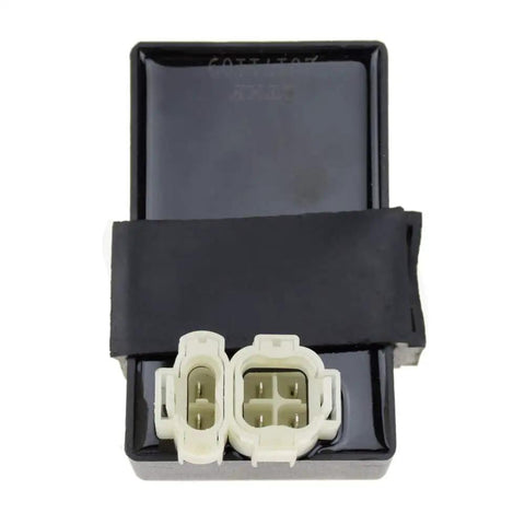 Front view of Six Pin DC CDI Box for GY6 Scooters and ATVs Compatible with 150cc 200cc 250cc Roketa Taotao Jonway Eton.