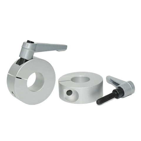Premium Heavy Duty Aluminum Alloy Fixed Ring Bearing Sleeve Durable Clamp For Shaft Collars 15 44 18 mm Anodized Fits Drive Shaft Gearbox Machine Tool Providing Rock Solid Grip On Softer Materials Over Time For Reliable Shop Use, 15mm sleeve clamp