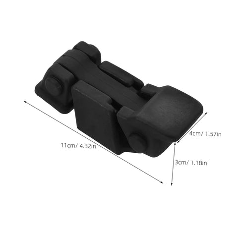 Shock Absorption Clamp for Truck Toolbox and Motorcycle Accessories Easy Quick Install Weatherproof Rubber Vibration Control
