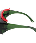 Side view of No Sweat Auto Darkening Welding Goggles With Impact Resistant Lens And Heavy Duty Debris Shield Eye Protection.