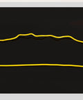 High Performance Copper Wire Straightener With Comfort Handle showing a straightened yellow wire compared to a bent wire.