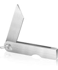Kickass Compact Sliding T Bevel Gauge Protractor 4 Inch Mini Angle Finder stainless steel tool for woodworking