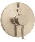 Neo Transfer Valve Trim in Brushed Nickel for CPV TV Two Way Transfer Valve with Durable Metal Construction Mounting Plate Included Valve Not Included