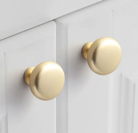Brushed Nickel Cabinet Knobs And Pulls For Drawers And Closet Doors Fingerprint Resistant Durable Kitchen And Bathroom Cabinet Hardware