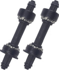 Mountain Bike Bottom Bracket Crank Axle Set With Square Taper For Everyday Rides 5S 3S 3P 3T Sizes Heavy Duty Steel Build
