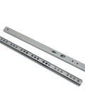 Side Mount Ball Bearing Drawer Rails Built Tough Heavy Duty Telescopic Slides for Smooth Quiet Opening Detachable Snap On Design