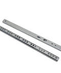 Fully Extendable Two-Section Drawer Slides With Steel Ball Bearings, Detachable Quick Release Latches, Tool-Free Install