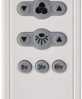 Ceiling Fan Remote With Receiver For Downlight Control And Three Speed Settings Works With Most AC Motor Fans 32 Code Settings