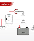 Wiring diagram for Plug And Play Main Relay Upgrade Kit For Honda Civic 92 01, Acura Integra 94 01, CRV 97 01, Accord 90 02