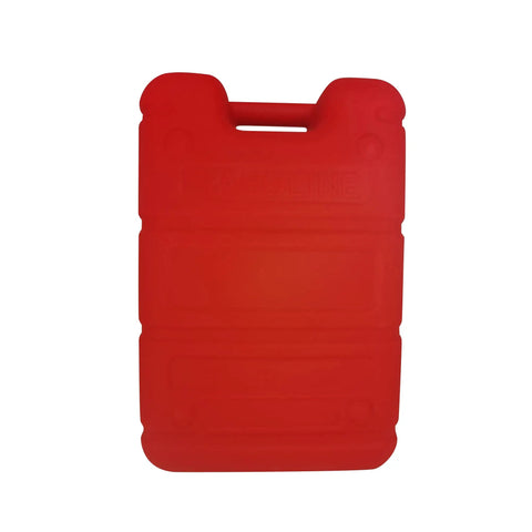 Red Six Gallon Portable Boat Fuel Tank With Hose Connector For Outboard Motors, 24 Liter Marine Fueling Tank Replacement Plastic Tank, High Density Polyethylene, Anti Aging And Impact Resistant