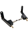 Left and Right Steering Knuckle Spindle for Coleman KT196 CK196 T Go Karts With Ball Joints, Front Steering Control, Precise Handling