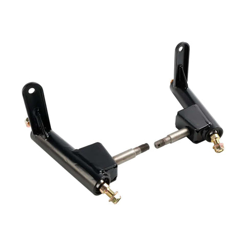 Left and Right Steering Knuckle Spindle for Coleman KT196 CK196 T Go Karts With Ball Joints, Front Steering Control, Precise Handling