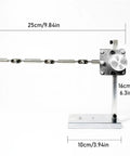Stop Motion Armature Stand With Flexible Multi Joint Arm Height Adjustable Metal Bracket, 25cm arm, 16cm stand
