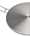 8 Inch Induction Interface Disk with Heat Proof Handle for Non Induction Cookware Lets You Use Any Pan on Induction Stovetops