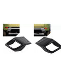 Stainless Steel Rear Bumper Exhaust Trim Kit With Black Coating For Evoque 2010 2018 Tailpipe Trim Parts Protect From Sun And Rain