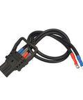 Heavy Duty DC Battery Connectors For Forklifts 150V 80A 160A 320A Power Plug And Wire Set Male And Female With 100cm Cables, black connector