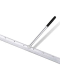 20 Inch Sheet Metal Folding Hemming Tool Heavy Duty Steel Bender For Standing Seam Roofing And HVAC Duct Panels, silver with long handle